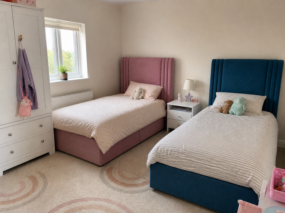 Sleep Design Beds in a customer home