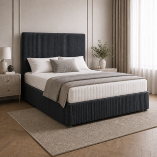 Midnight Divan Bed - Cord Fabric